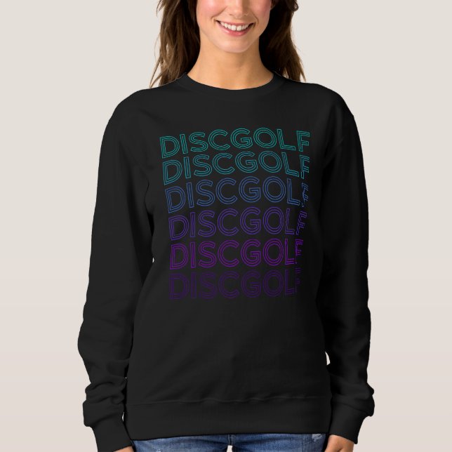 Discgolf Retro Sweatshirt (Front)