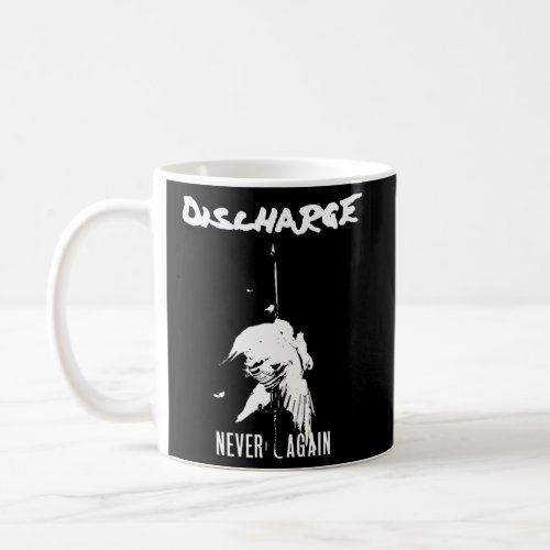 Discharge Never Again Official Merchandise Coffee Mug