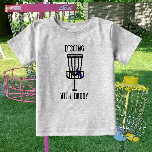 Discing with Daddy Disc Golf Shirt (Creator Uploaded)
