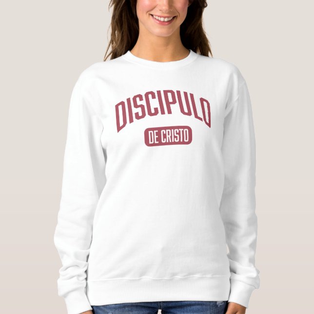Disciple Burgundy (Spanish) Sweatshirt (Front)