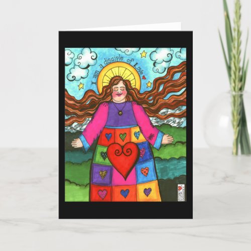 Disciple of Love Angel Card