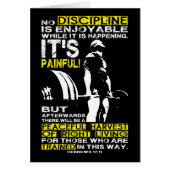 DISCIPLINE - Deadlift Workout Motivational (Front)