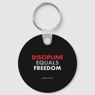"Discipline Equals Freedom" Jocko Willink Keychain
