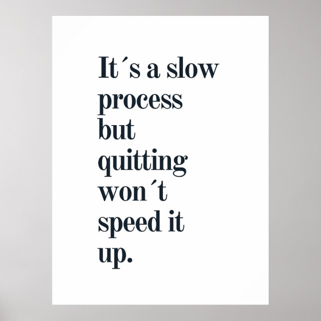 Discipline Inspirational Quote Poster (Front)