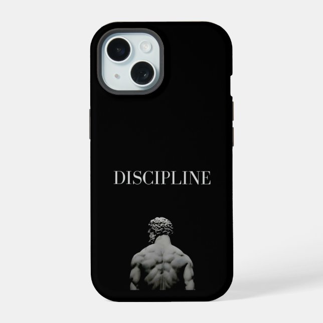 discipline iphone case (Back)