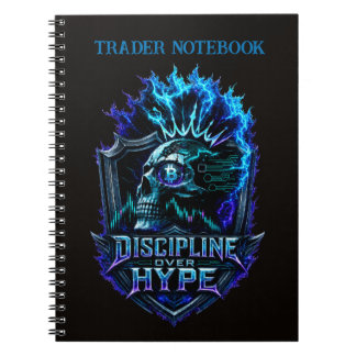Discipline Over Hype Bitcoin Crypto Mindset Design Notebook