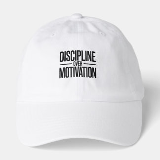 Discipline Over Motivation T-Shirt Hat