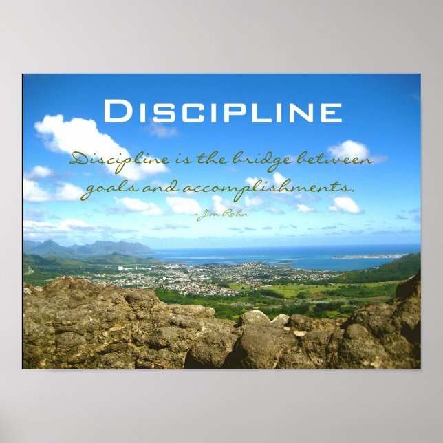Discipline Poster (Front)