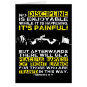 DISCIPLINE - Squat Workout Motivational (Front)