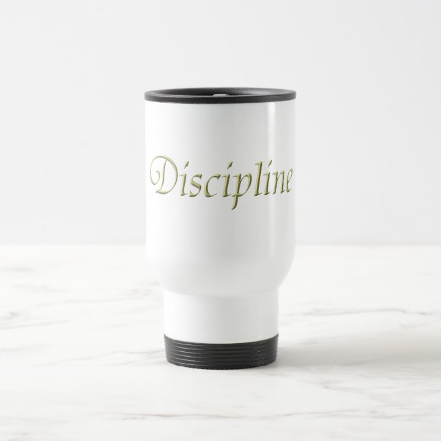 Discipline Travel Mug (Center)