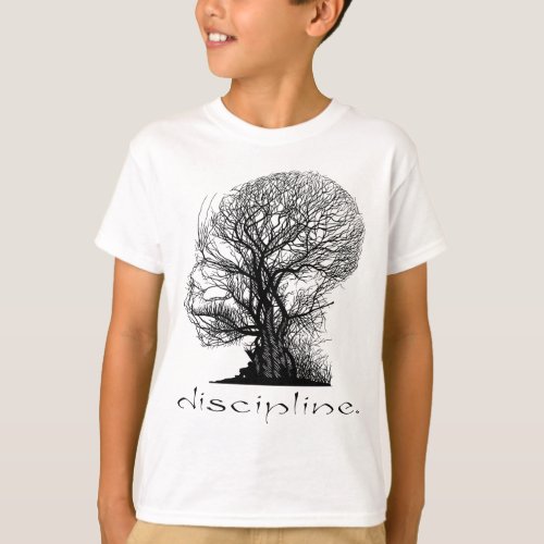 Discipline Tree and Logo T_Shirt