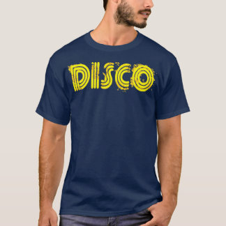 Disco 1970s Style Flashy Light Vintage Disco T-Shirt