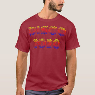 Disco 2020 Funny Vintage Looking 70s 80s T-Shirt