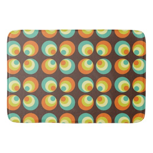 Disco 70s 60s Retro Pop Culture Bath Mat