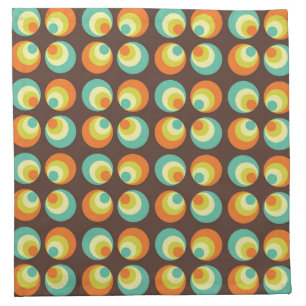 Disco 70s 60s Retro Pop Culture Cloth Napkin