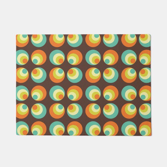 Disco 70s 60s Retro Pop Culture Doormat (Front)