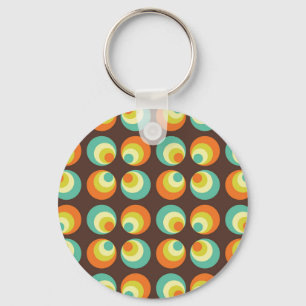 Disco 70s 60s Retro Pop Culture Keychain