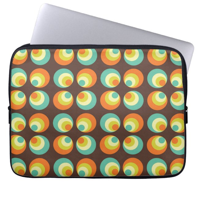 Disco 70s 60s Retro Pop Culture Laptop Sleeve (Front)