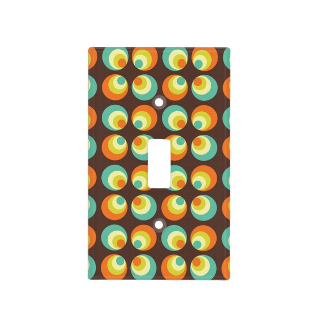 Disco 70s 60s Retro Pop Culture Light Switch Cover (Front)