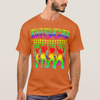 Disco 70s Disco Themed Vintage Retro Dancing (1) T-Shirt