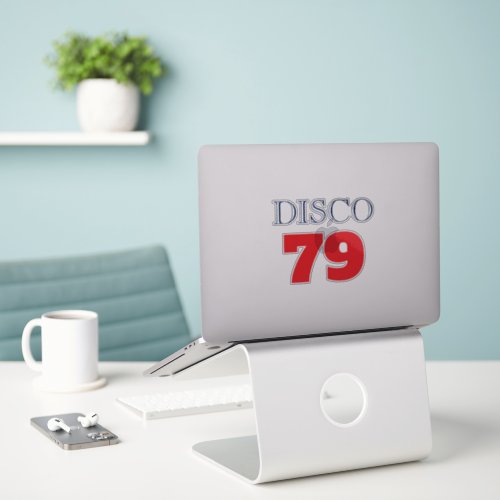 Disco 79 Pop Art Music Entertainment Retro Sticker