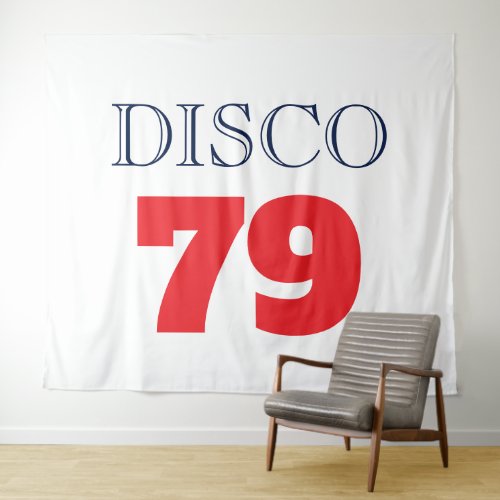 Disco 79 Pop Art Music Entertainment Retro Tapestry