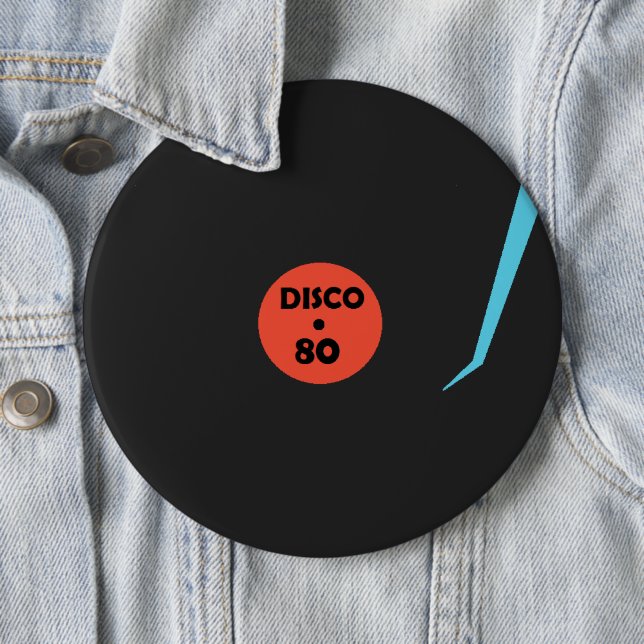 Disco 80 button (In Situ)