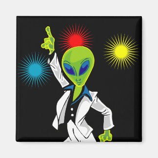 Disco Alien Magnet