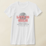 Disco Bachelorette Weekend Party Retro 70s Pink  T-Shirt<br><div class="desc">Let's Go Girls Bachelorette Disco themed shirt you can easily customize for your weekend of fun with the girls before the vow. Delight your girls with this simple and modern tees. Perfect for other special events and birthdays</div>