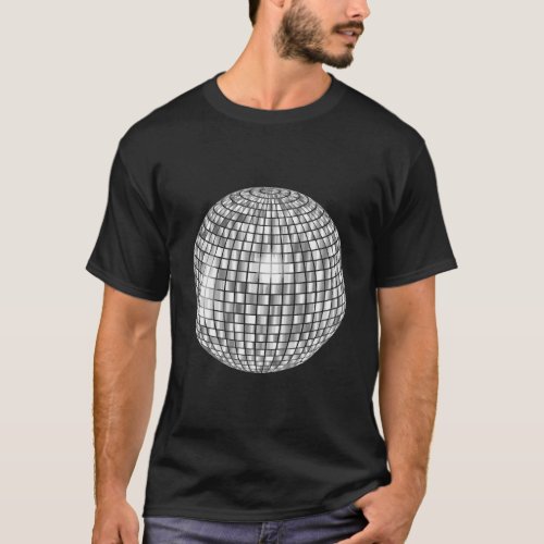 Disco Ball 80S Music Dance Party T_Shirt