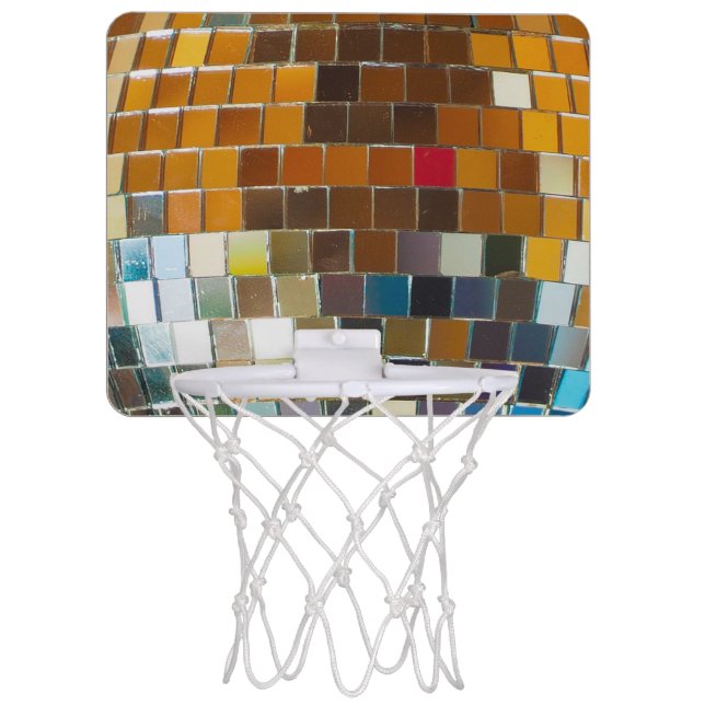 Disco Ball Basketball Hoop (Front)