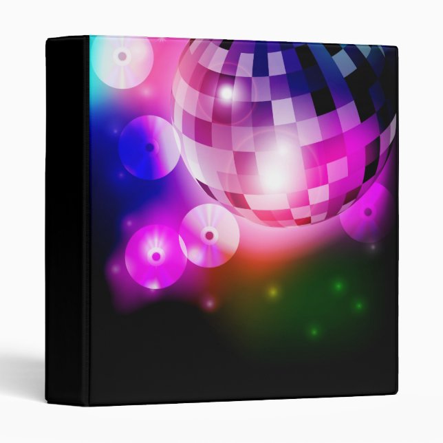 Disco Ball Binder (Front/Spine)