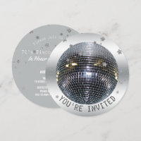 Disco Ball Birthday Party Disco Dance Party Circle