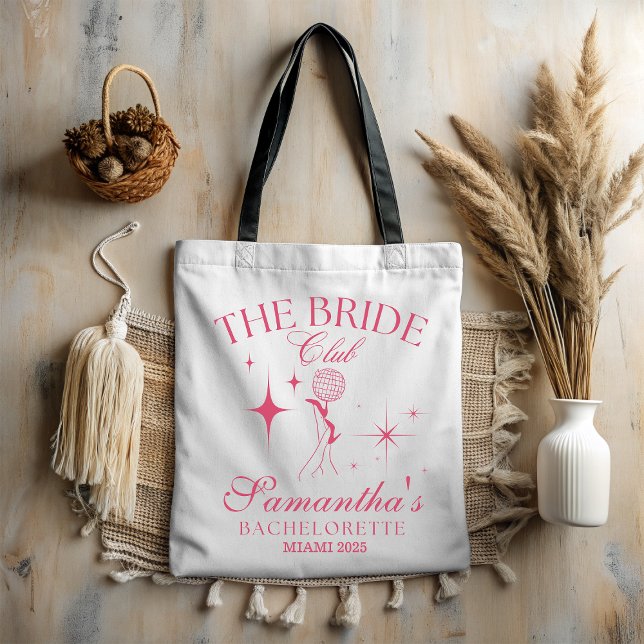 Disco Ball Bride Club Tote Bag (Creator Uploaded)
