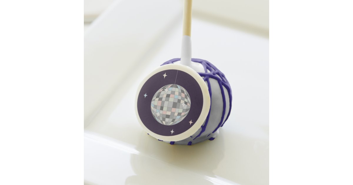 Disco Ball Cake Pops Zazzle