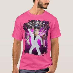 Disco Ball Capybara Dancing Funny T-Shirt