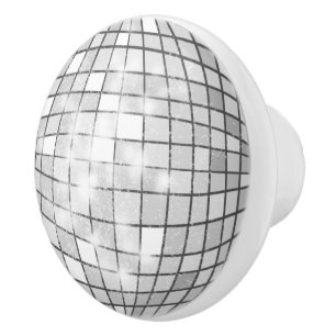 Disco Ball Ceramic Knob