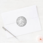 Disco Ball  Classic Round Sticker