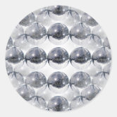 Disco Ball Classic Round Sticker