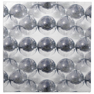 disco ball cloth napkin