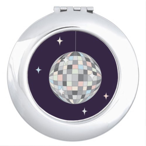 Disco Ball  Compact Mirror