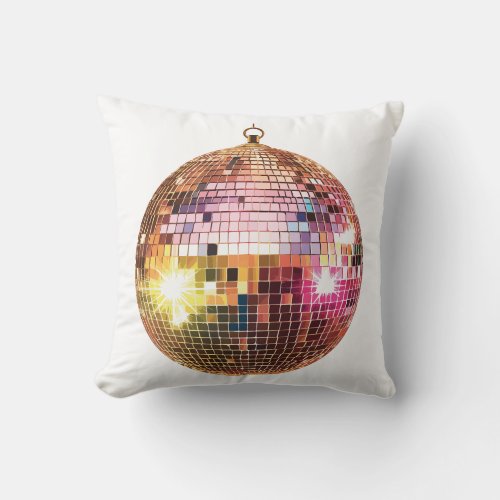 disco ball cushion 70s decor