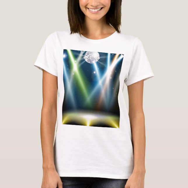 Disco ball dance floor T-Shirt (Front)