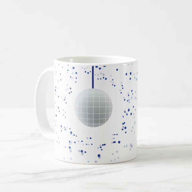 Disco Ball Dancer Coffee Mug (Front Left)
