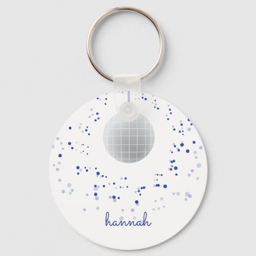 Disco Ball Dancer Keychain