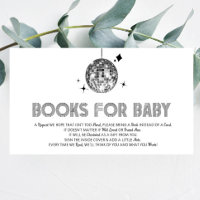 Disco Ball 'Disco Baby' Baby Shower Books For Baby