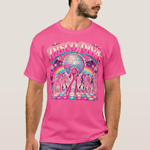 Disco Ball Disco Diva Queen 70S Dancing T-Shirt