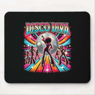 Disco Ball Disco Diva Queen Mouse Pad