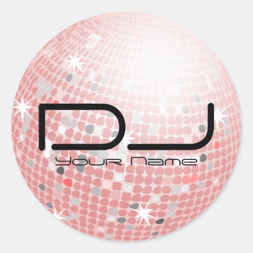 Disco Ball DJ Sticker