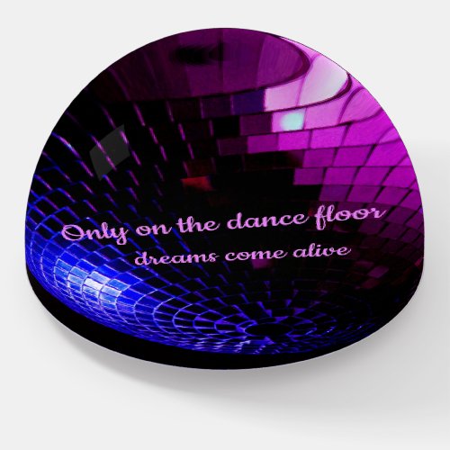 Disco Ball Dreams Paperweight